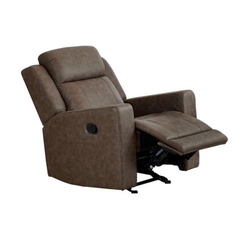 Asher Rocker Recliner Brown